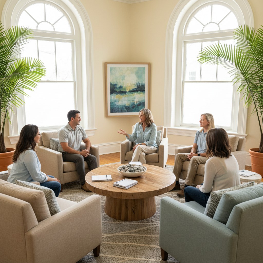An interior working shot -- Family Therapy Programs in Galveston, Texas