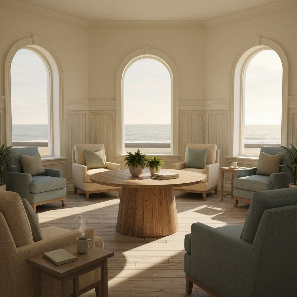 An interior working shot -- Inpatient Alcohol Rehab in Galveston, Texas